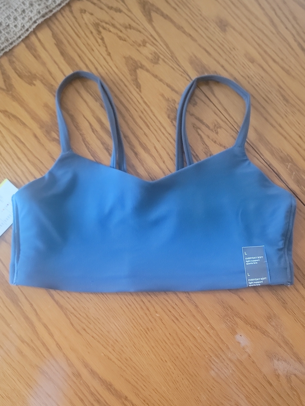 all in motion Slate Blue Seamless Sports Bralette